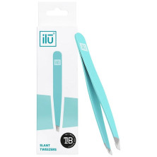 Ilū Slant Tweezers Turquoise 1Ud