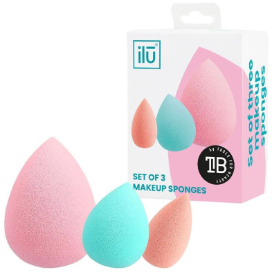 Ilū Sponges Mini Medium Large Set 3Uds