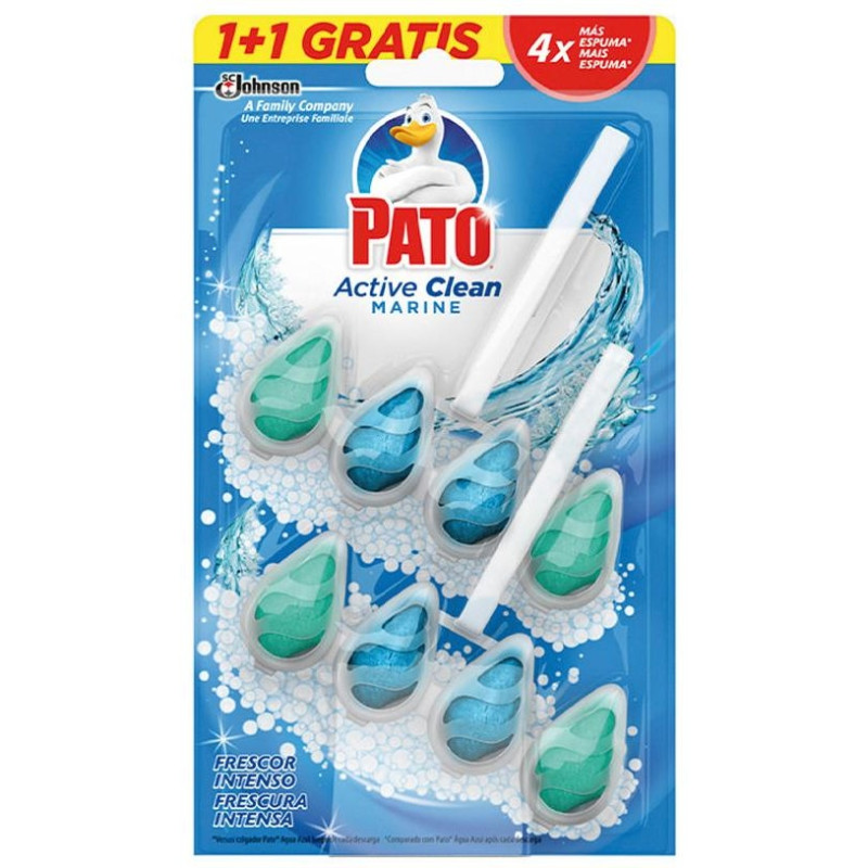 Pato Wc Active Clean Colgador Marine 2 U Pato Wc Active Clean Colgador Marine 2 U