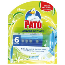 Pato Wc Discos Activos Aparato + 6 Recambio Lima 7 U