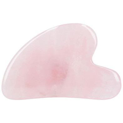 Ilū Gua Sha Stone Rose Quartz 1Ud
