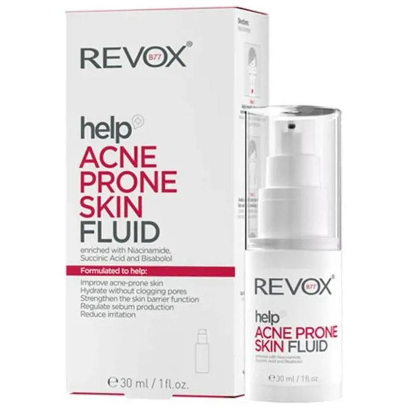 Revox B77 Help Acne Prone Skin Fluid 30Ml Revox B77 Help Acne Prone Skin Fluid 30Ml