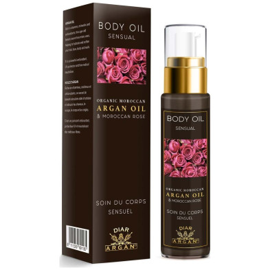 Diar Argán Aceite Corporal Sensual Argán Puro Y Rosa De Marruecos 50Ml