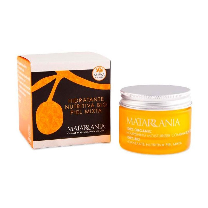 Matarrania Hidratante Nutritiva Piel Mixta Crema Bio 30Ml