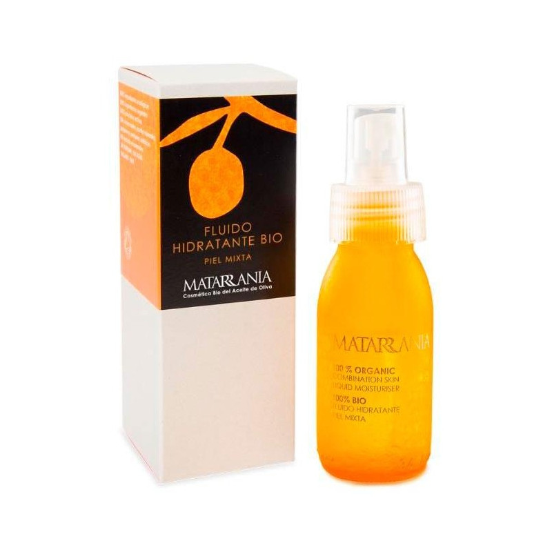 Matarrania Fluido Hidratante Piel Mixta 100% Bio 60Ml