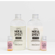 Mix Y Shout Rutina Rizado Fortalecedor Set 4Uds