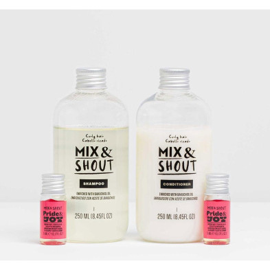 Mix Y Shout Rutina Rizado Equilibrante Set 4Uds