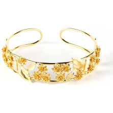 Luxor Choker Oro Brillo 1 U