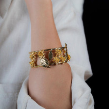 Luxor Brazalete Oro Brillo 1 U