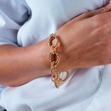 Mali Pulsera Oro Brillo 1 U