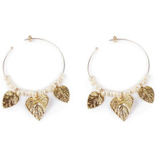 Coron 4Cm Pendientes Oro Brillo 1 U