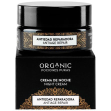 Organic Pociones Puras Crema Noche Antiedad Reparadora 50Ml