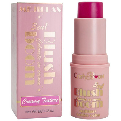 Cristyboom Blush Boom Colorete Crema 3 En 1 Sumset Amore 8G