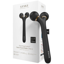 Geske Smartappguided Sonic Facial Roller 4 In 1 Black Gold 1Ud