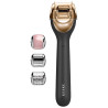 Smart App Guided Rodillo Facial Microagujas 9 En 1 Negro 4 U