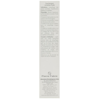 Avène Couvrance Base De Maquillaje Fluido Corrector Color Arena 30Ml