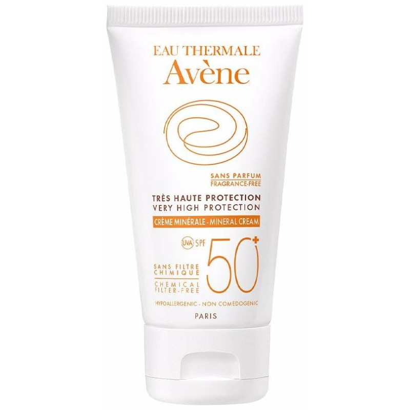 Solaire Haute Protection Crema Mineral Spf50+ 50 Ml