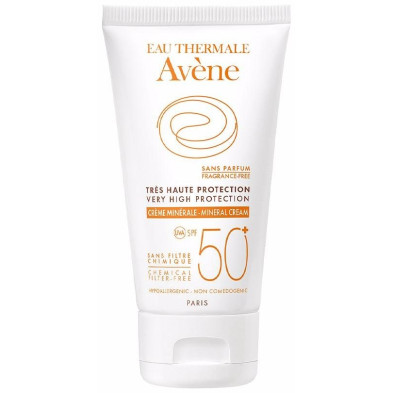 Solaire Haute Protection Crema Mineral Spf50+ 50 Ml