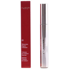 Clarins Supra Volume Mascara De Pestañas 01 Negro Negro Intenso