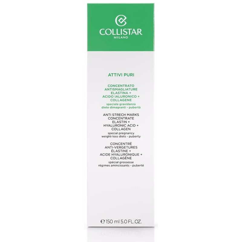 Attivi Puri Concentrado Antiestrías Elastina + Ácido Hialurónico + Colágeno 150 Ml Attivi Puri Concentrado Antiestrías Elastina + Ácido Hialurónico + Colágeno 150 Ml