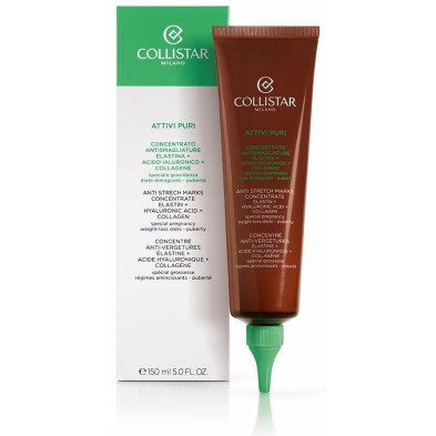 Attivi Puri Concentrado Antiestrías Elastina + Ácido Hialurónico + Colágeno 150 Ml