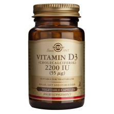 Vitamina D3 2.200ui 100cap Vegetales