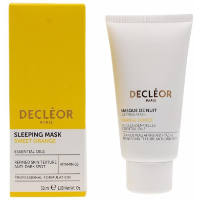 Orange Douce Masque De Nuit Hydratant 50 Ml