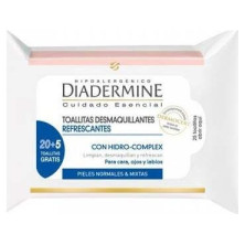 Toallitas Desmaquillantes Refrescantes Piel Normal-Mixta 25 U