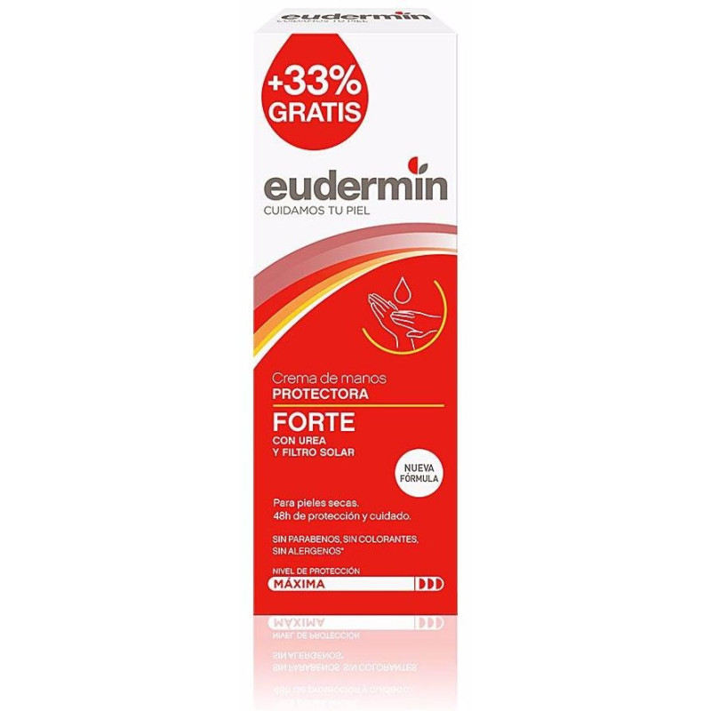 Eudermin Forte Crema Manos 75Ml+33%