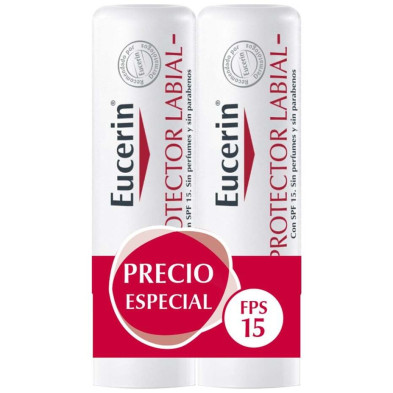 Eucerin® Lip Active Stick Labial 2Uds