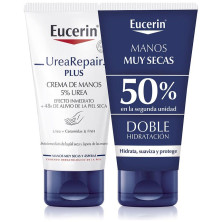 Urearepair Plus Crema De Manos 5% Urea Lote 2 X 75 Ml