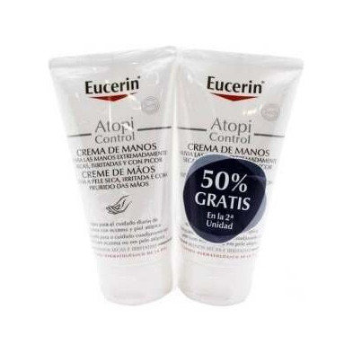 Eucerin Duplo Atopicontrol Crema De Manos 2X75Ml