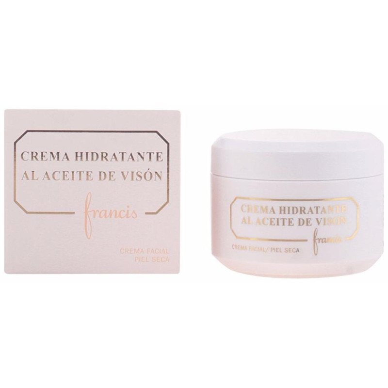 Francis Aceite De Visón Crema Hidratante Facial Piel Seca 100Ml