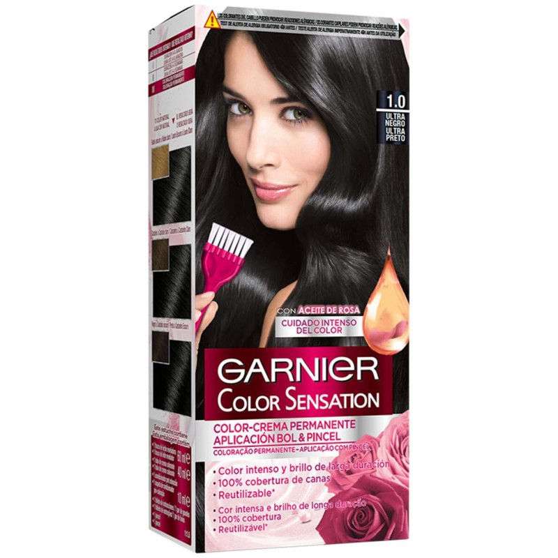 Garnier Color Sensation N°1 Ultra Negro 4Uds