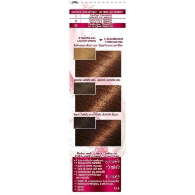 Garnier Color Sensation N°6.35 Rubio Caramelo 4Uds