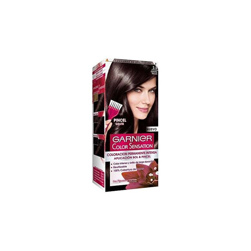 Garnier Color Sensation N°3 Castaño Oscuro 4Uds