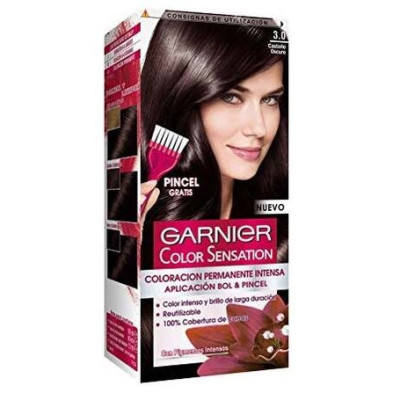 Garnier Color Sensation N°3 Castaño Oscuro 4Uds