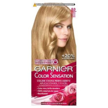 Garnier Color Sensation N°8 Rubio Luminoso 4Uds