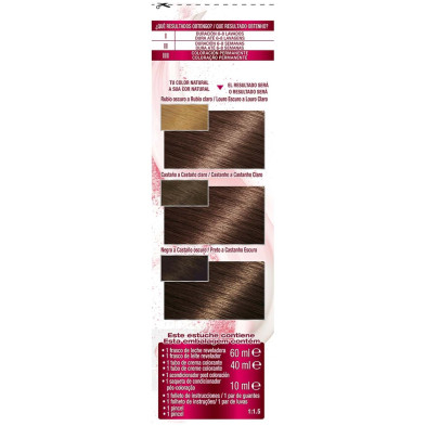 Garnier Color Sensation N°5.0 Castaño Luminoso 4Uds