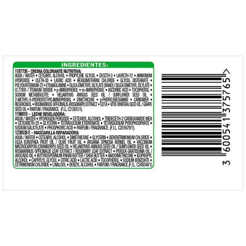 Garnier Nutrisse Dye 9 Blond Pépite 1Ud