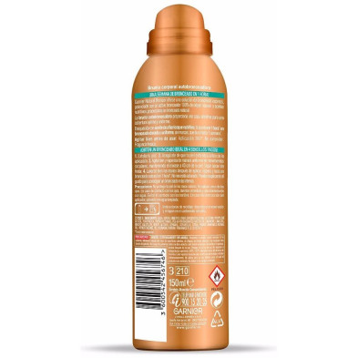 Garnier Delial Bruma Autobronceadora Corporal Medio 150Ml