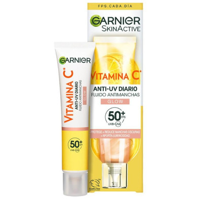 Skinactive Vitamina C Fluido Antimanchas Spf50+ Glow 40 Ml