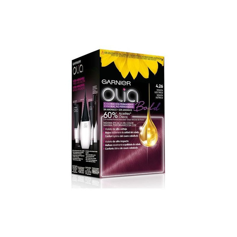 Garnier Kit Olia Coloracion Permanente Violeta Electrico N°426