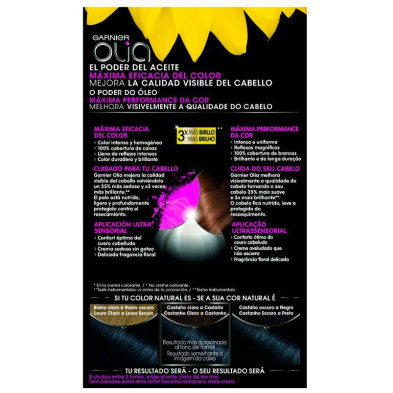 Garnier Kit Olia Coloración Permanente 110 Black Sapphire