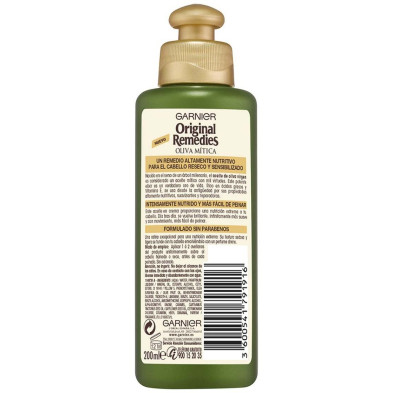 Original Remedies Crema Sin Aclarado Oliva Mítica 200 Ml