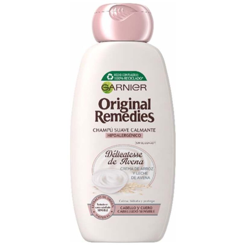 Garnier Original Remedies Champú Delicatesse Avena 300Ml