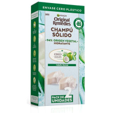 Garnier Original Remedies Champú Sólido Hidratante De Coco 2X60G