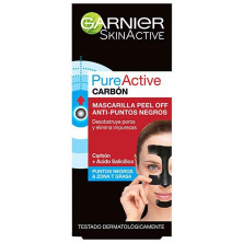 Garnier Pure Active Carbon Mascarilla Peel-Off Puntos Negros 50Ml