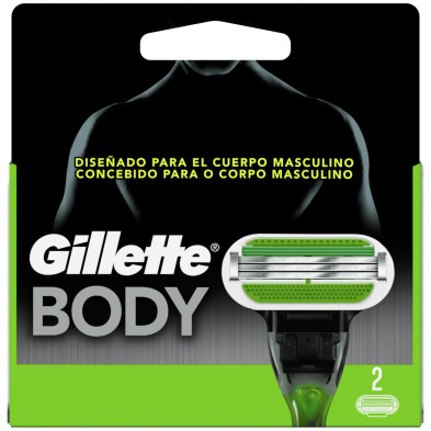 Gillette Body Hombre Recambio 2Uds