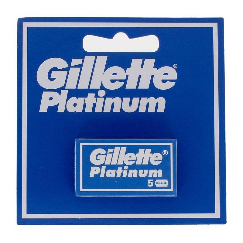 Gillette Platinum Super Hoja Afeitar 5Uds